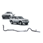 GU Patrol - Redback Extreme Duty Exhaust to suit Nissan Patrol GU 3.0L (05/2000 - 10/2016)