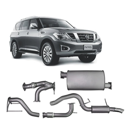 Y62 Patrol V8 - Redback Extreme Duty Exhaust to suit Nissan Patrol Y62 (02/2013 - on)