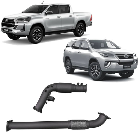 2015+ Hilux - Redback Extreme Duty Exhaust DPF Adaptor Kit to suit Toyota Hilux / Fortuner (07/2015 - on)