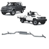 Redback Extreme Duty Exhaust to suit Toyota Landcruiser 79 Series Single and Double Cab (11/2016 - on)