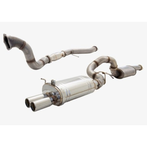 BA/BF TURBO SEDAN - Turbo Back 2003-2007 E4-F6-02-B-TBS - Westside Exhaust & 4x4