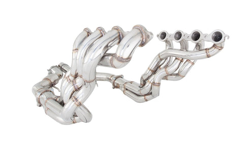 Holden Commodore 4-1 1-3/4″ Primary Long Tube 3″ Outlet Header with 3″ Metallic Cat Converter Polished Stainless Steel