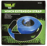 HULK 4x4 WINCH EXTENTION STRAP 5000kg 100% POLYESTER BLUE 50mm x 20m HU1021 - Westside Exhaust & 4x4