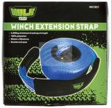 HULK 4x4 WINCH EXTENTION STRAP 5000kg 100% POLYESTER BLUE 50mm x 20m HU1021 - Westside Exhaust & 4x4