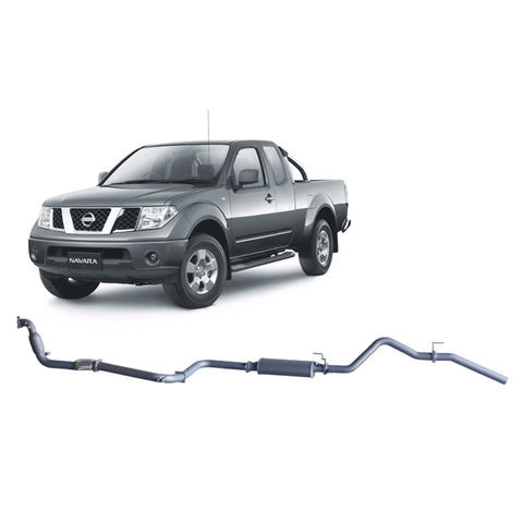 D40 Navara - Redback Extreme Duty Exhaust to suit Nissan Navara D40 2.5L (01/2007 - 2015)